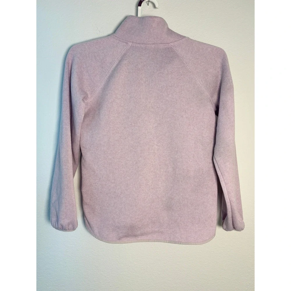Old‎ Navy Girls Lavender Purple Quarter Zip Fleece Pullover Sweater Large 10-12